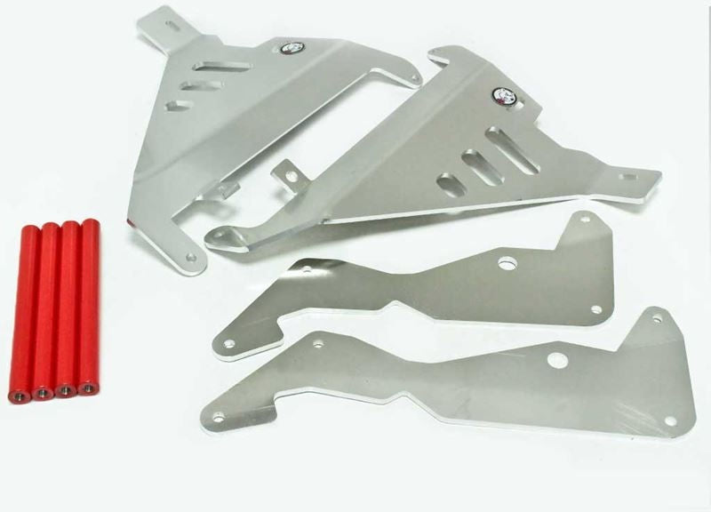 AXP-Racing / エーエックスピーレーシング ラジエーターブレース - レッドスペーサー | AX1478