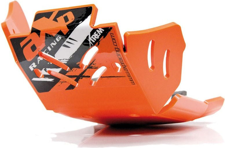 AXP-Racing / エーエックスピーレーシング Xtrem HDPE スキッドプレート - オレンジ | AX1494