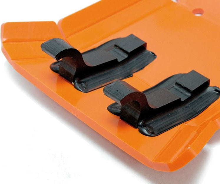 AXP-Racing / エーエックスピーレーシング Xtrem HDPE スキッドプレート - オレンジ | AX1494