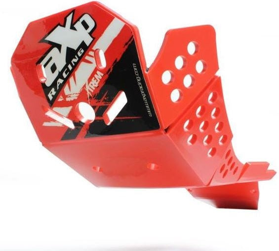AXP-Racing / エーエックスピーレーシング Xtrem HDPE スキッドプレート - Red | AX1530