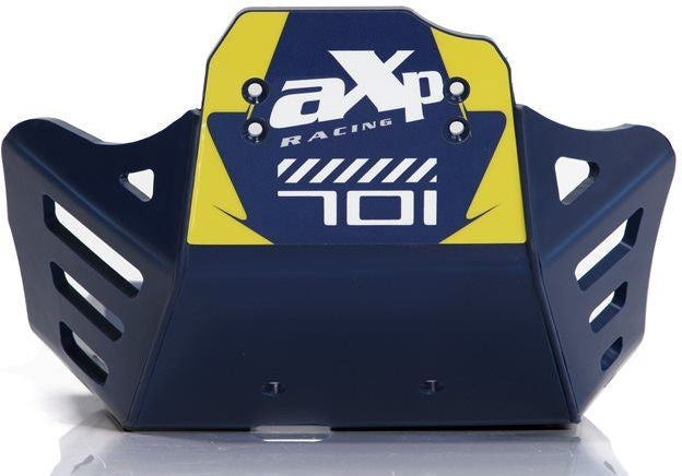 AXP-Racing / エーエックスピーレーシング Adventure スキッドプレート HDPE 8mm - Dark Blue | AX1578