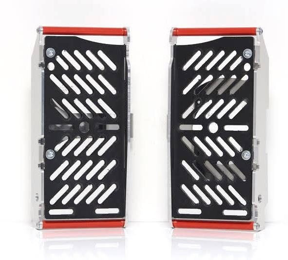 AXP-Racing / エーエックスピーレーシング Xtrem Radiator Guards - Red | AX1583