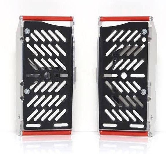 AXP-Racing / エーエックスピーレーシング Xtrem Radiator Guards - Red | AX1584