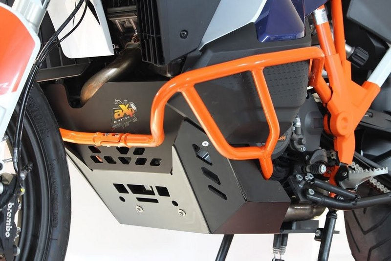 AXP-Racing / エーエックスピーレーシング Adventure スキッドプレート HDPE 8mm - ブラック | AX1627