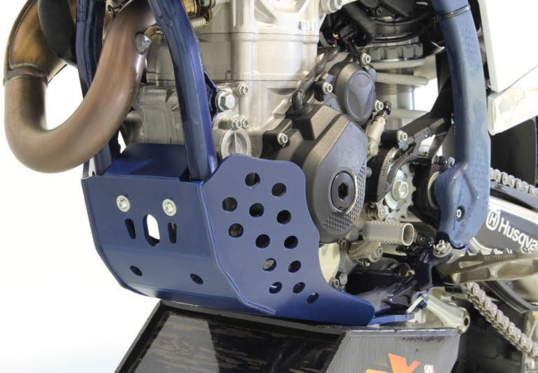 AXP-Racing / エーエックスピーレーシング スキッドプレート PHD 6mm - ブルー | AX1660