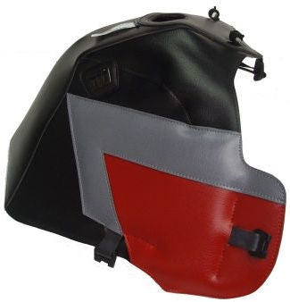 Bagster / バグスター タンクカバー XRV 750 AFRICA TWIN ブラック/スチールグレー/レッド | 1172