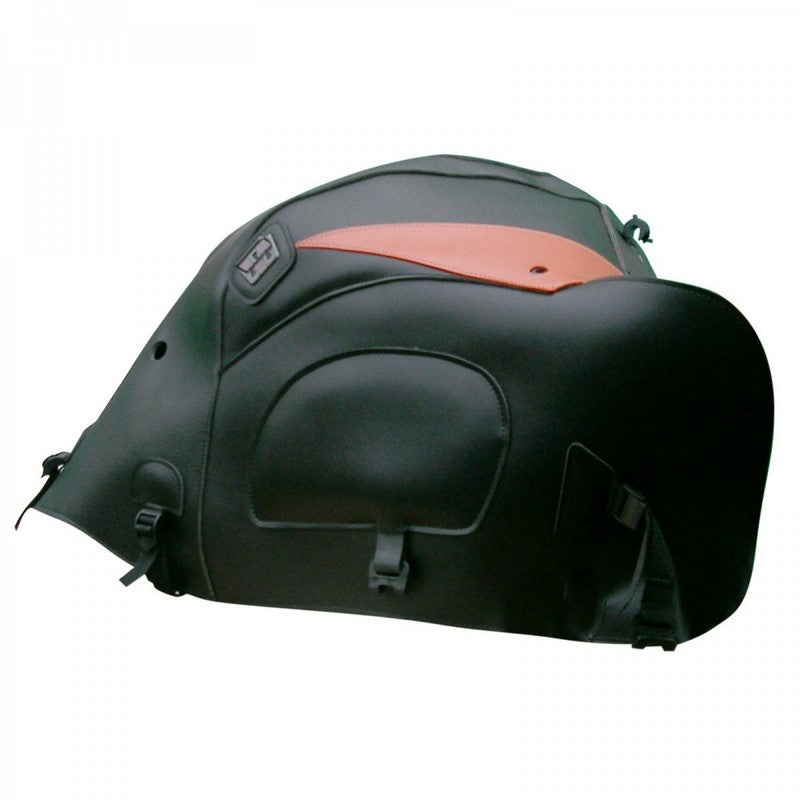 Bagster / バグスター タンクカバー XL 1000V VARADERO ブラック/pumpkin オレンジ (08) | 1384
