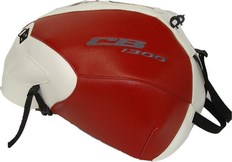 Bagster / バグスター タンクカバー CB 1300 ホワイト/レッド (03-08) | 1467