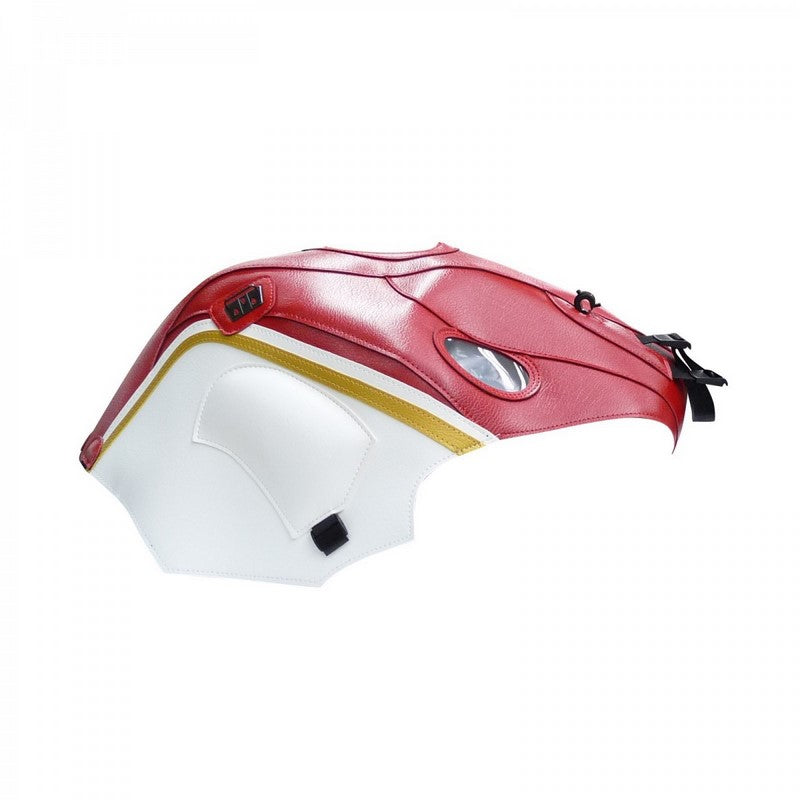 Bagster / バグスター タンクカバー BREVA 850/1100 ROUGE ホワイト LISERE OR | 1476