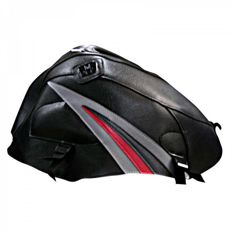 Bagster / バグスター タンクカバー 1000 GSXR / ブラック steelgrey and レッド triangles /05 | 1499