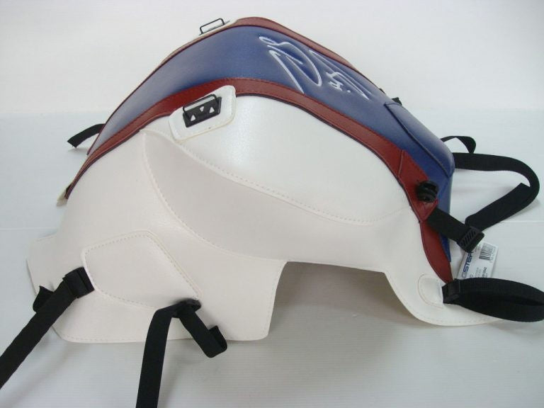 Bagster / バグスター タンクカバー F800 R ホワイト/PEARLY SKY ブルー/ダークレッド 2010 | 1578