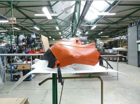 Bagster / バグスター タンクカバー V7 GUZZI VERMILL0N BANDES OR | 1591