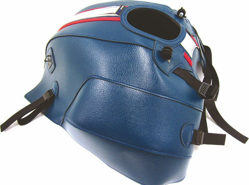Bagster / バグスター タンクカバー V7 GUZZI  PEACOCK/シルバー/オレンジ | 1591