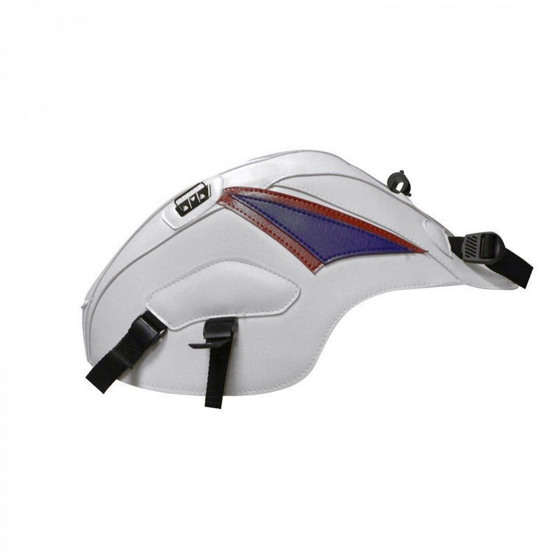 Bagster / バグスター タンクカバー CBR 125 ホワイト POINTES BLEUES ET ROUGES | 1609