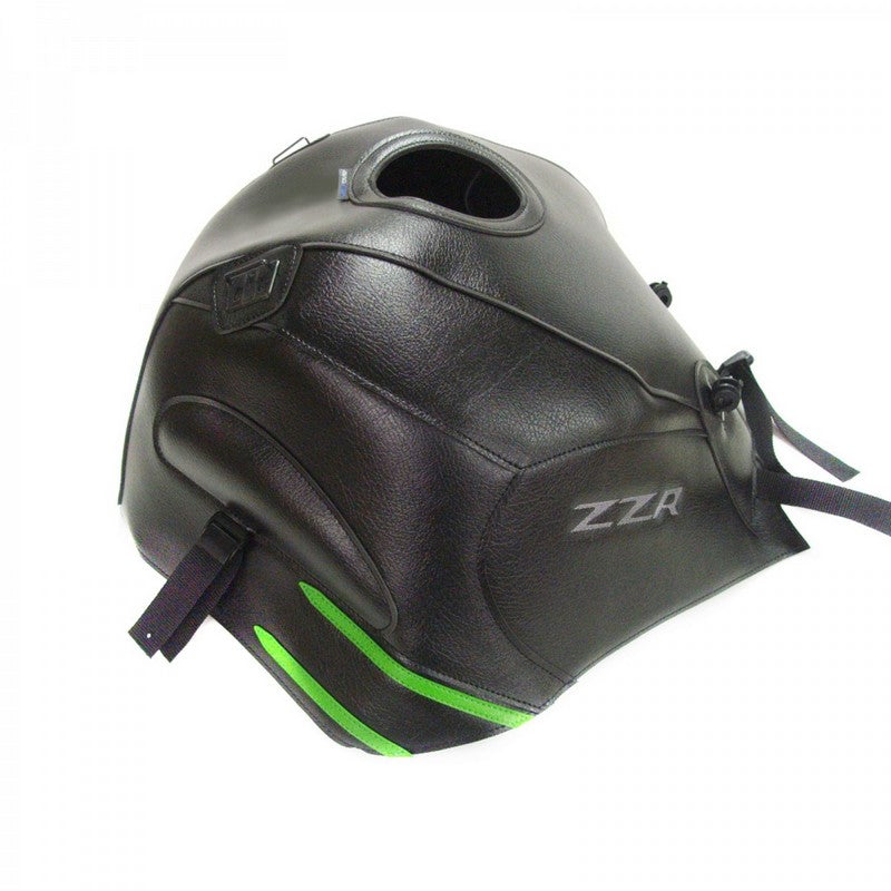Bagster / バグスター タンクカバー KAWASAKI ZZR 1400 ブラック DECO グリーン 2013 | 1635C