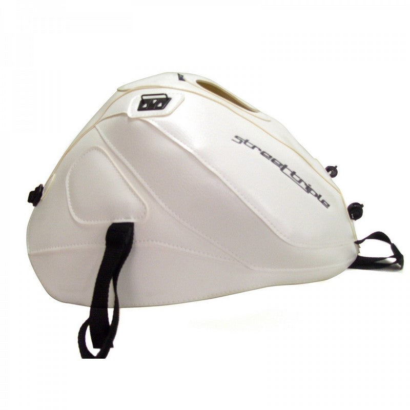 Bagster / バグスター タンクカバー ホワイト for TRIUMPH STREET TRIPLE 675 R 2013-2015 | 1655A