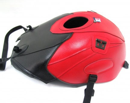 Bagster / バグスター タンクカバー BMW S 1000 R ブラック/レッド/GRAINY マットブラック | 1662L