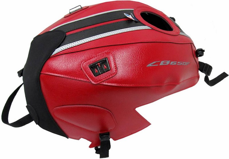 Bagster / バグスター タンクカバー HONDA CB 650 F レッド/BANDE ブラック/LISERET シルバー  2018 | 1669H