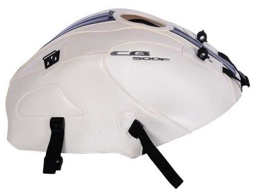 Bagster / バグスター タンクカバー CB 500 F ホワイト/BANDE バルトブルー/LISERET レッド | 1711
