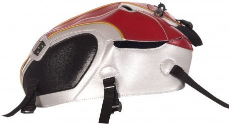 Bagster / バグスター タンクカバー BONNEVILLE T 120 シルバー/ダークレッド/ゴールド | 1716C