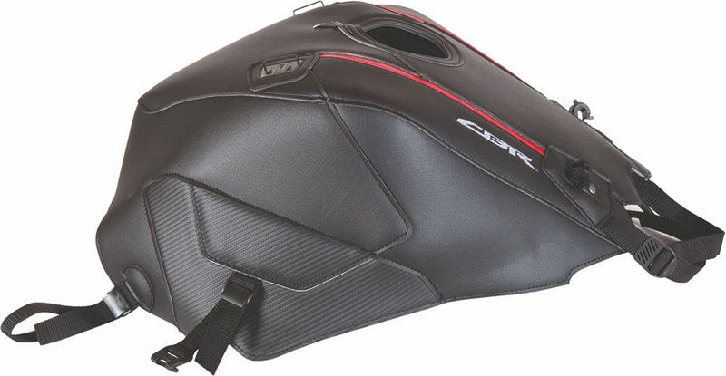 Bagster / バグスター タンクカバー HONDA CBR 1000 RR GRAINY マットブラック/DECO レッド  2017 | 1730