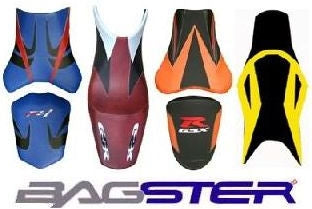 Bagster / バグスター シートカバー MONSTRO 900/750/600 ブラック/persico persico レター | 2050