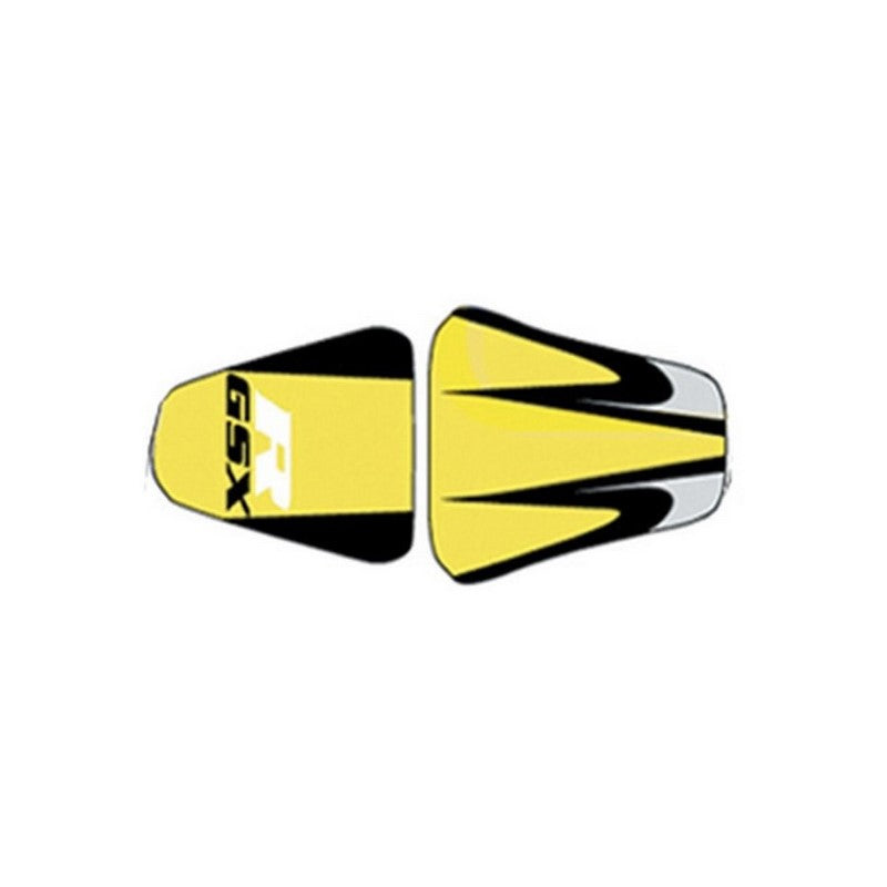 Bagster / バグスター シートカバー GSXR 750 2001/SUZUKI ブラック/SURF イエロー/シルバー/シルバー-ブラック | 2114
