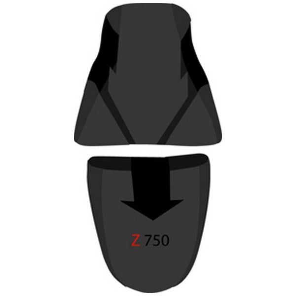 Bagster / バグスター シートカバー Z750 マットブラック レター 2006 | 2142