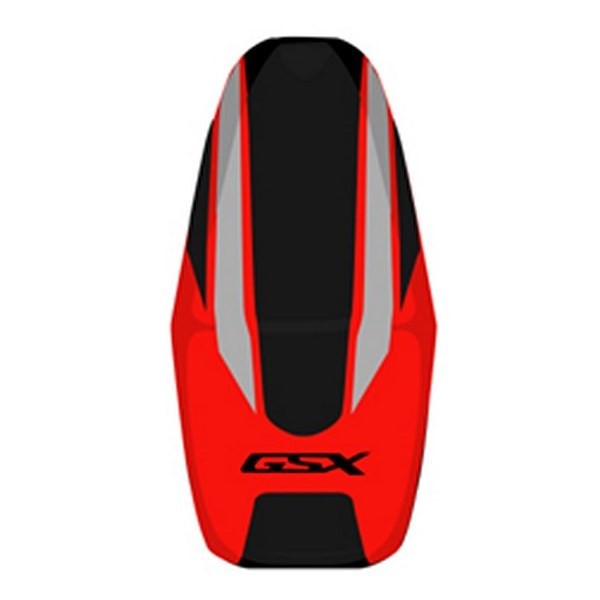 Bagster / バグスター シートカバー GSX 1400 レッド/ブラック/gey/ブラック レター (05) | 2147