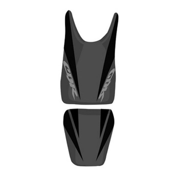 Bagster / バグスター シートカバー CBR 125 ブラック/アンスラサイト/アンスラサイト レター (07) | 2159