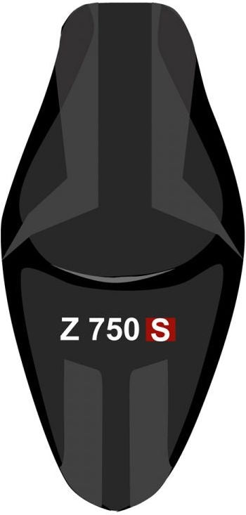 Bagster / バグスター シートカバー Z750S/ブラック nubuck/ブラック/ホワイト レター | 2162