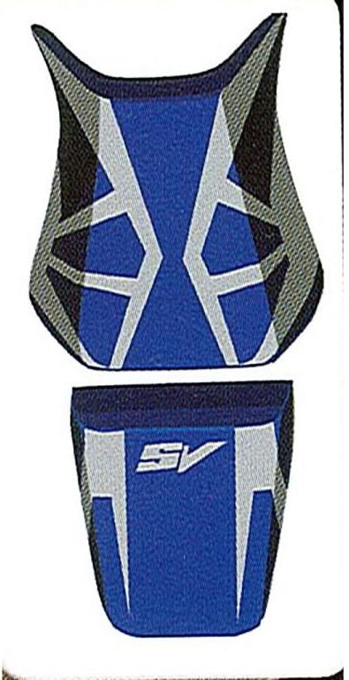 Bagster / バグスター シートカバー SV 650/1000 (04)/バルトブルー/ライトグレー/light g letter | 2167