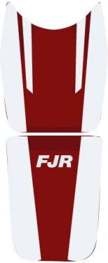 Bagster / バグスター シートカバー FJR 1300/dark claret/グレー/グレー レター (07) | 2173
