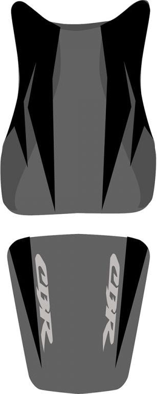 Bagster / バグスター シートカバー CBR 600 RR ブラック/ブラック/アンスラサイト レター 07 | 2187