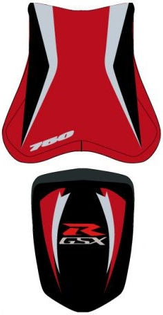 Bagster / バグスター シートカバー GSXR 750 ブラック/VERMILLON 2010 | 2201