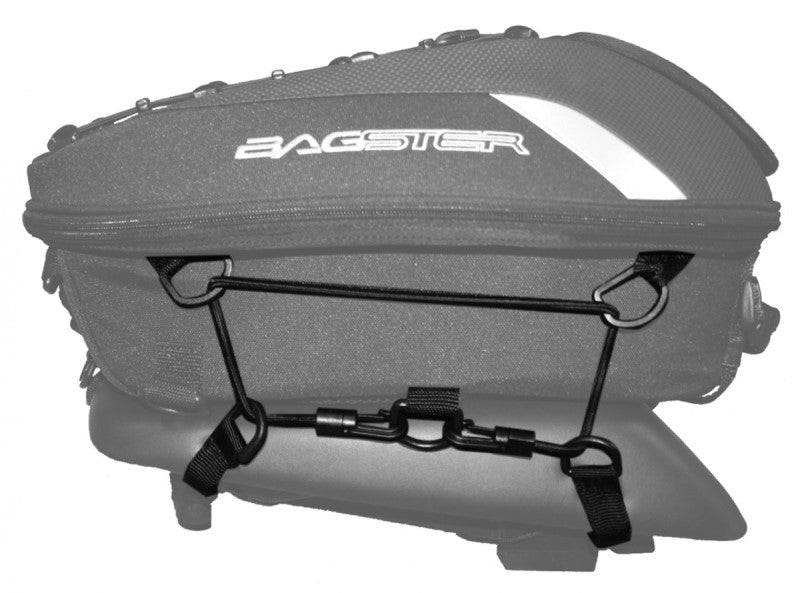 Bagster / バグスター シートバッグ SPIDER ブラック/ ブルー | 4899