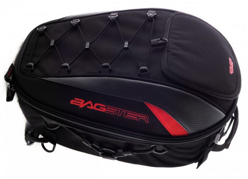 Bagster / バグスター シートバッグ SPIDER ブラック/ レッド | 4899