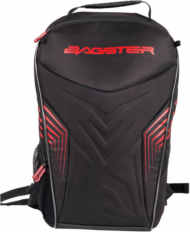 Bagster / バグスター リュックサック RACER ブラック/レッド | XSD18