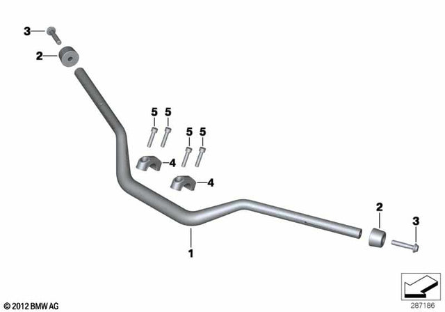 BMW Home  BMW MOTORCYCLE 32718526494 Handlebar Vibration Absorber - BMW-Motorrad | 32718526494