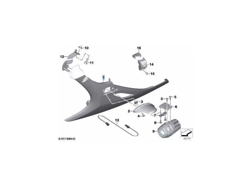 BMW Right Cover | 46638568918