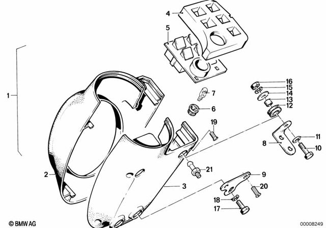 BMW Bracket Lower | 62211244541
