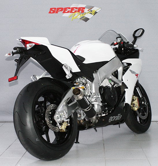 Bodis（ボディス）スリップオンマフラー ステンレス ブラック GP1 for for RSV4(09-) Tuono V4 R(09-) | ARSV4-002