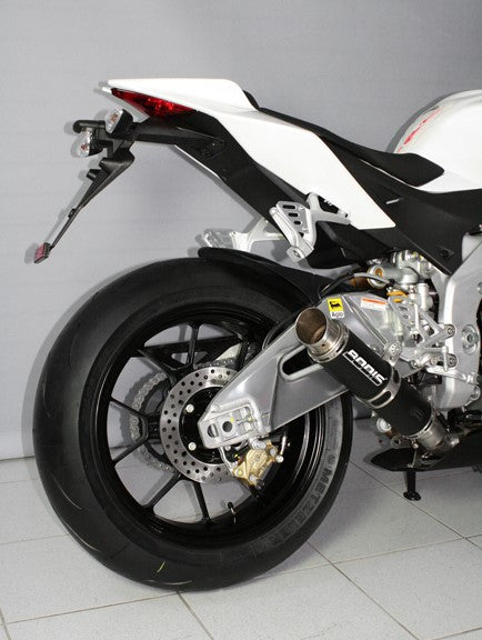 Bodis（ボディス）スリップオンマフラー ステンレス ブラック GP1 for for RSV4(09-) Tuono V4 R(09-) | ARSV4-002