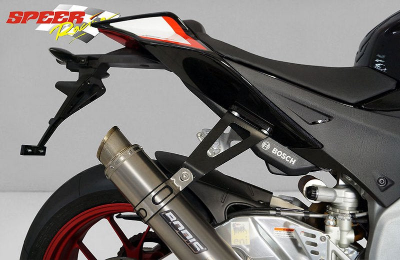 BODIS / ボディス Exhaust bracket  Aluminium Black Powder-Coated | ARSV4-016