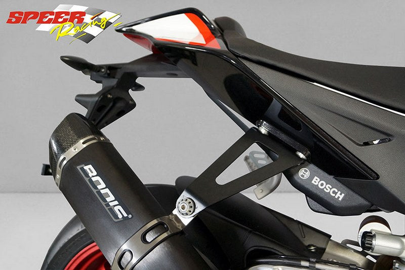 BODIS / ボディス Exhaust bracket  Aluminium Black Powder-Coated | ARSV4-016