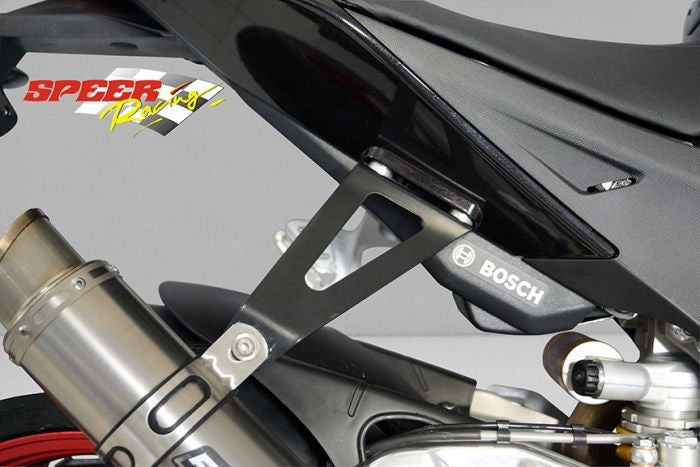 BODIS / ボディス Exhaust bracket  Aluminium Black Powder-Coated | ARSV4-016