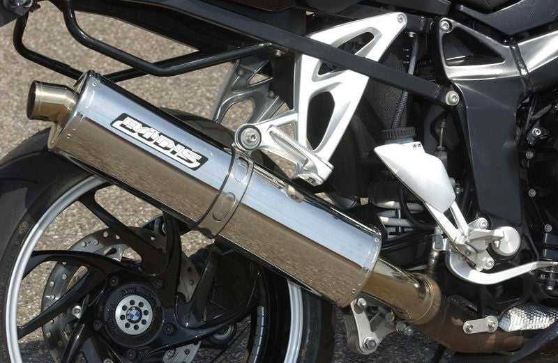 Bodis（ボディス）スリップオンマフラー ステンレス Oval1MK ヨーロッパ公道走行認可 for K 1200(05-) | BK1200-001