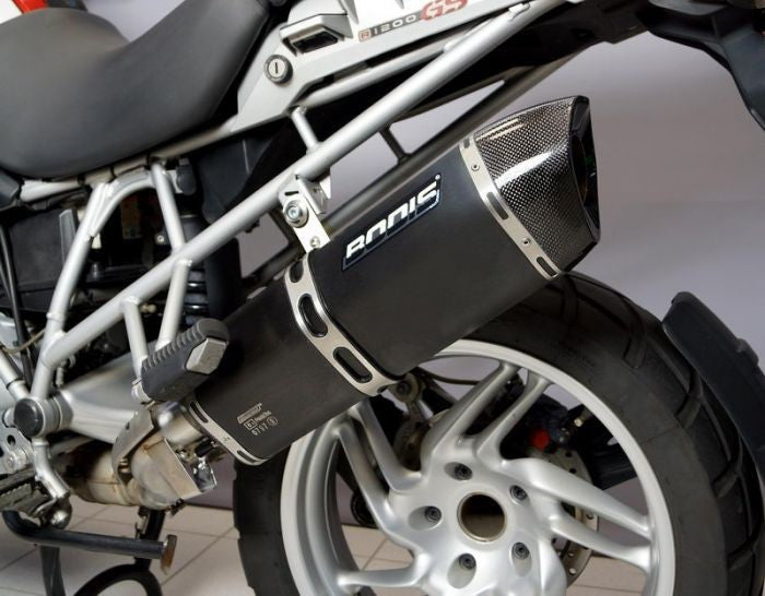 Bodis（ボディス）Penta-Tec F スリップオンマフラー   ステンレスブラック for R 1200 GS (04-09) | BR1200GS-022