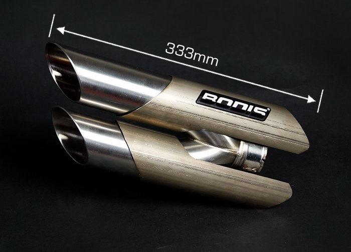 Bodis（ボディス）Duobolico スリップオンマフラー  EC approved ステンレス/チタニウム Multistrada (10-) | DMST-001