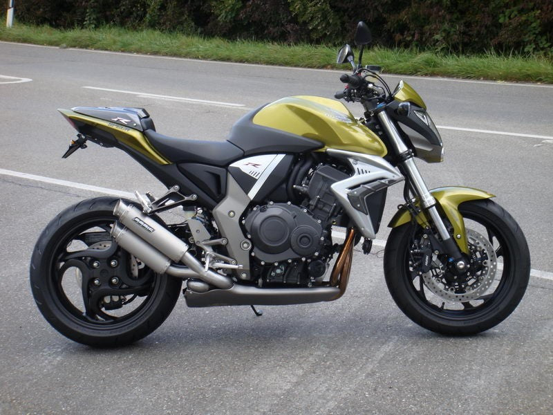 Bodis（ボディス）スリップオンマフラー ステンレス グラウンド GPX2 ヨーロッパ公道走行認可 for CB1000R(08-) | HCB1000R-001